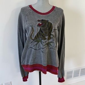 Pam & Gela tiger sweatshirt